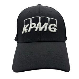 Callaway KPMG Tour Authentic Golf Hat Black Adjustable Cap Embroidered Logo